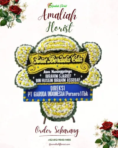 Papan Bunga Duka di Cikandang