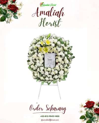 Krans Bunga Duka Cita di Cikandang